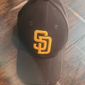 Brown Cap with Yellow Logo